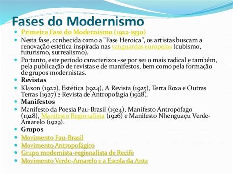 Modernismo Planejamento 3 Ano Agosto