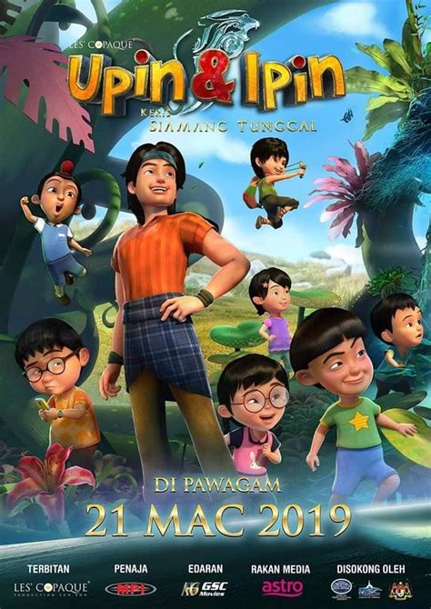 This new adventure film tells of the adorable twin brothers upin and ipin together with their friends ehsan, fizi, mail, jarjit, mei mei, and susanti, and their quest to save a fantastical kingdom of inderaloka from the evil raja bersiong. Perkongsian Trivia Menarik Filem Upin Ipin: Keris Siamang ...