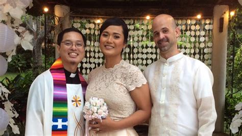 transpinay and spanish couple renew their vows in philippines