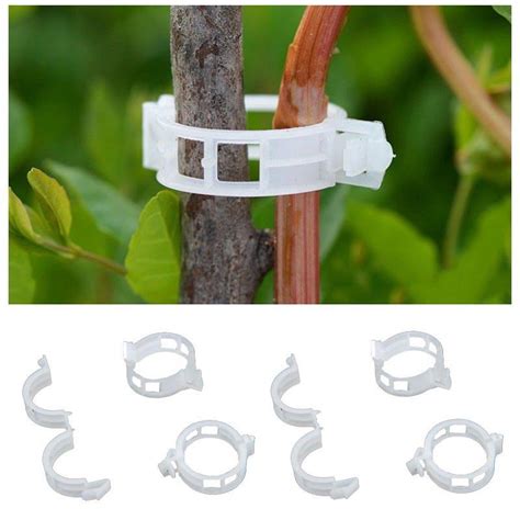 Plastic Garden Vine Vegetables Tomatoes Plant Support Clips Clamps