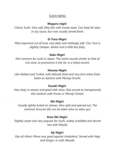 Kobe-Menu PDF