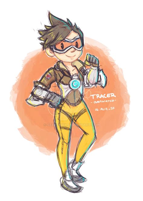 Tracer Wip By Sexyfairy On Deviantart
