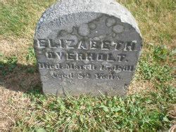 Elizabeth Overholt 1778 1861 Find A Grave Memorial