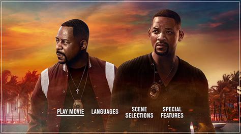 Bad Boys For Life 2020 Dvd Menu