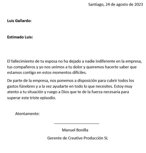 Carta De Condolencia O PÉsame Ejemplos Y Cómo Hacerla