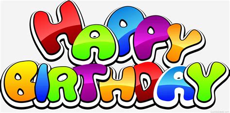 Happy Birthday Cartoon Image Printable Template Calendar