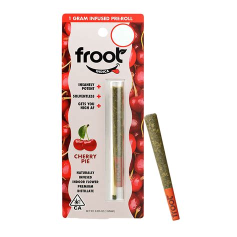 froot infused preroll cherry pie 1g
