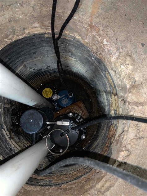 Basement Waterproofing Warrantied Solutions Installed In Greenville Basement Old Sump Pump