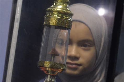 Hati Sayu Lihat Artifak Peninggalan Nabi Muhammad Pengunjung Pameran