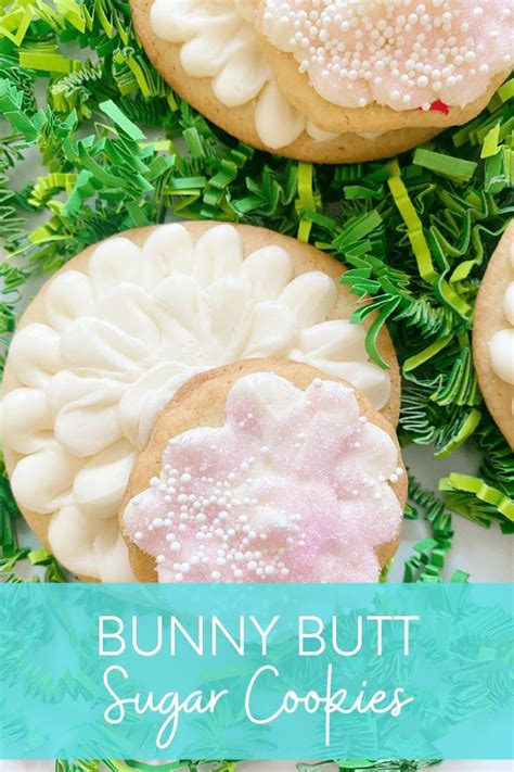 Easy Bunny Cookies Cute Bunny Butt Treats Ideas For The Home