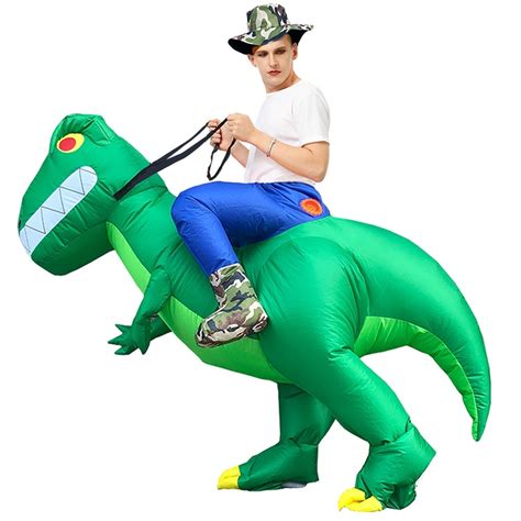 Adult Dinosaur Carry Me Inflatable Costume Animals Costume Themes