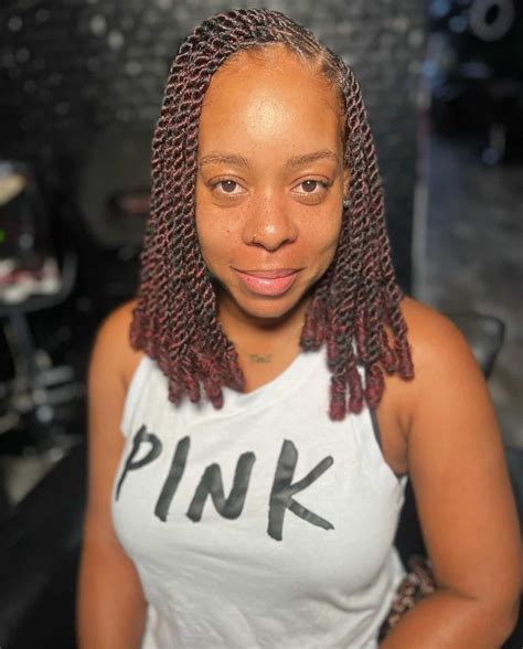 Layered Pixie Braids