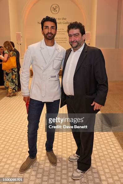 Robin Arora And Kamiar Maleki Show Curator Attend The National News