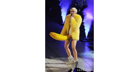Miley Cyrus Performed In A Banana Costume At The Ziggo Dome In This
