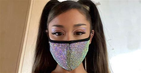 Ariana Grande Flaunts Unbelievably Trim Tummy And Fit Booty With Masked