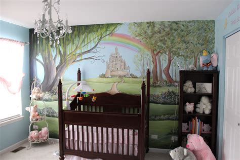 My Favorite Baby Room Mural The Enchanted Forest Nature Themed