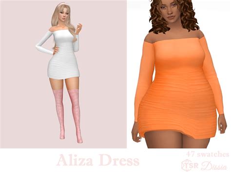 Dissia Aliza Dress 47 Swatches Base Game