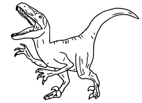 Jurassic World Camp Cretaceous Coloring Pages Netflix