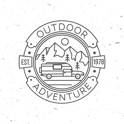 Outdoor Adventure Vector Illustration Concept For Shirt Or Print
