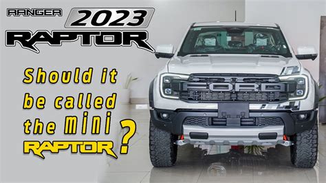 Ford Ranger Raptor 2023 White Color Walkaround Video Youtube