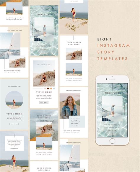 Instagram Story Template Travel Inspired Story Template Etsy
