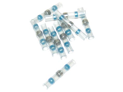 Heat Shrinkable Butt Splice With Low Temperature Solder Pack Of 10