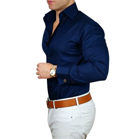 We Have Expanding Our Signature High Collar Double Button Dress Shirts