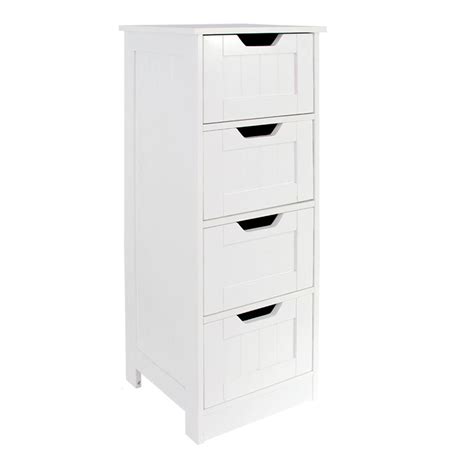 This recycled pine freestanding bathroom cabinet has a pair of white ceramic basins, a blue stone top, eight small drawers (including two apothecary freestanding towel cupboard. Priano Freestanding Bathroom Cabinet Unit White Vanity ...