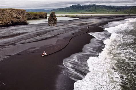 Worlds Beautiful Landscapes Black Sand Beach Iceland