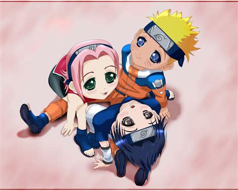 Los Bebés Narutosakura Y Sasuke Naruto And Sasuke Naruto Imagenes