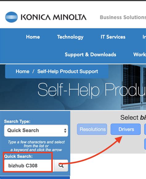 Konica minolta bizhub c308 drivers. Printers: Faculty and Staff - ETS Knowledge Base