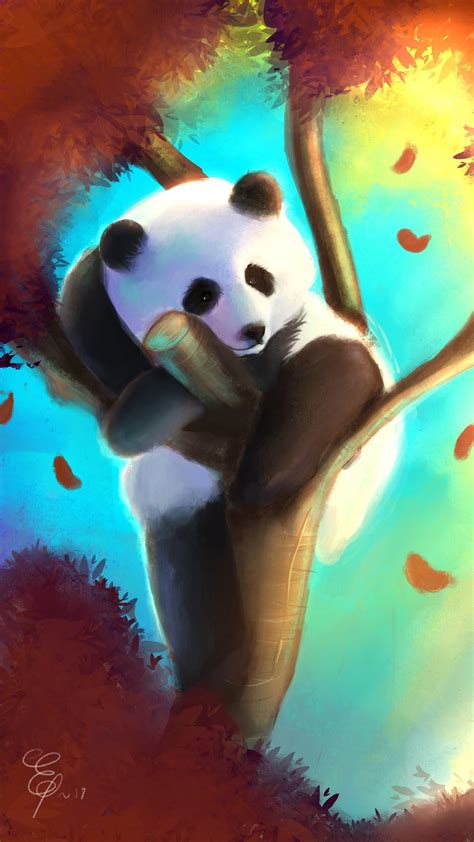 Galaxy Panda Wallpapers Wallpaper Cave