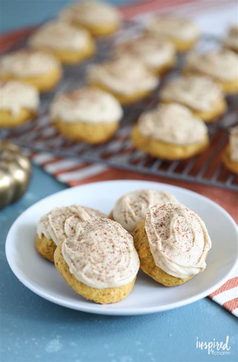 pumpkin spice latte cookies soft pumpkin cookie with espresso frosting recipe soft pumpkin