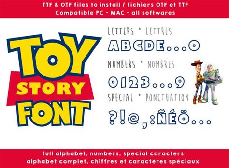 ✓ click to find the best 2 free fonts in the toy story style. Toy Story font - real ttf to install compatible PC and Mac ...