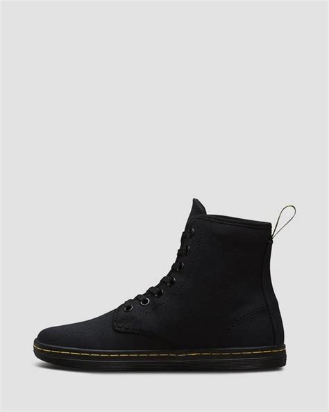 Shoreditch Canvas In Black Dr Martens