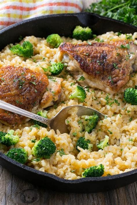 Add lemon juice and 1/3 cup water and cook, stirring and scraping up any browned bits. Chicken Broccoli and Rice Casserole - Dinner at the Zoo