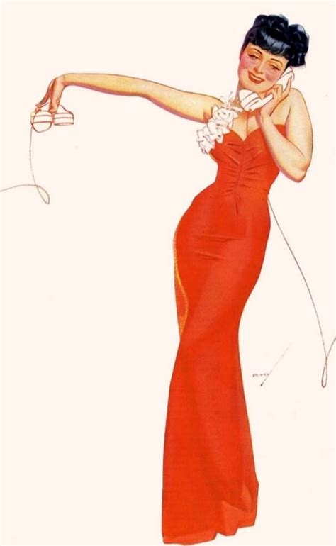 Vintage Pin Up Girls Art by George Petty Page 1