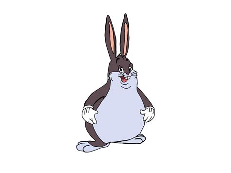 Big Chungus Meme Transparent Png Background By