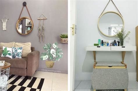 Karena cermin di ruang tamu berada di ruangan yang sering dilewati dan dilihat orang, wajib hukumnya untuk menjaga cermin agar selalu bersih dan berkilau. Sulap Tampilan Dinding Jadi Tak Biasa dengan Cermin Bulat ...