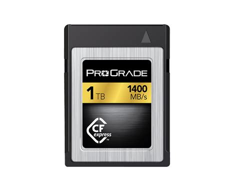 ProGrade Digital Demonstrates 1TB Capacity in CFexpress™ 1.0