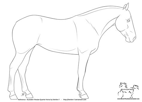Quarter Horse Coloring Pages At Free Printable