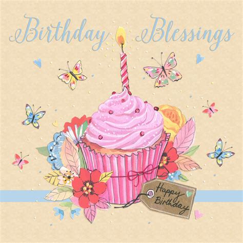 Birthday Blessings Birthday Single Card Free Delivery When You Spend