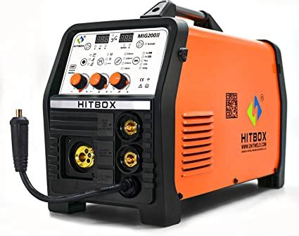 HITBOX MIG200 Synergy MIG MAG Welding Machine 5 In 1 Multi Process