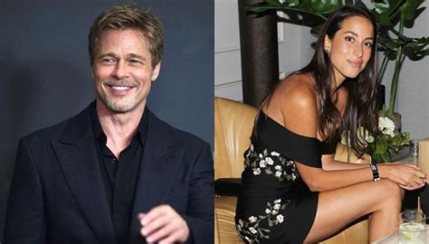 Brad Pitt Announces Ines De Ramon As His Gf To His Friends Source