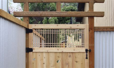 All you need are four pieces of wood for a frame, poultry netting, and if you decide this method for how to build a garden fence won't work for your applications, but still want to keep animals away, there are options. Build a Japanese-Style Garden Gate - Fine Homebuilding