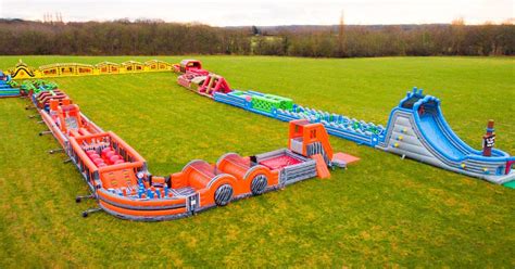 Labyrinth Challenge Comes To Newcastle Worlds Largest Inflatable