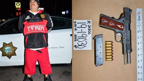 Fresno Pd Norteño Gang Member From Washington Arrested With Gun