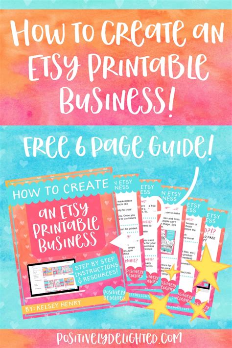 Creating Printables For Etsy