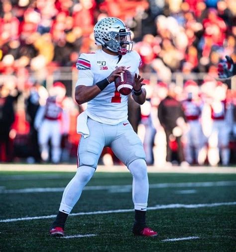 Both nebraska and penn state were supposed to be actual. Justin Fields Ohio State | Ohio state football players, Ohio state, Ohio state football