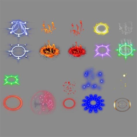 Animated Aura Pack Sprite Sheets For Unity3d 3d товары In Анимации 3dexport